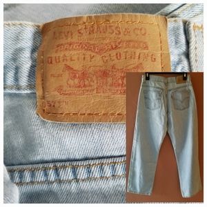 SOLD-Vintage Levi's 577 Low Rise Loose Fit Jeans